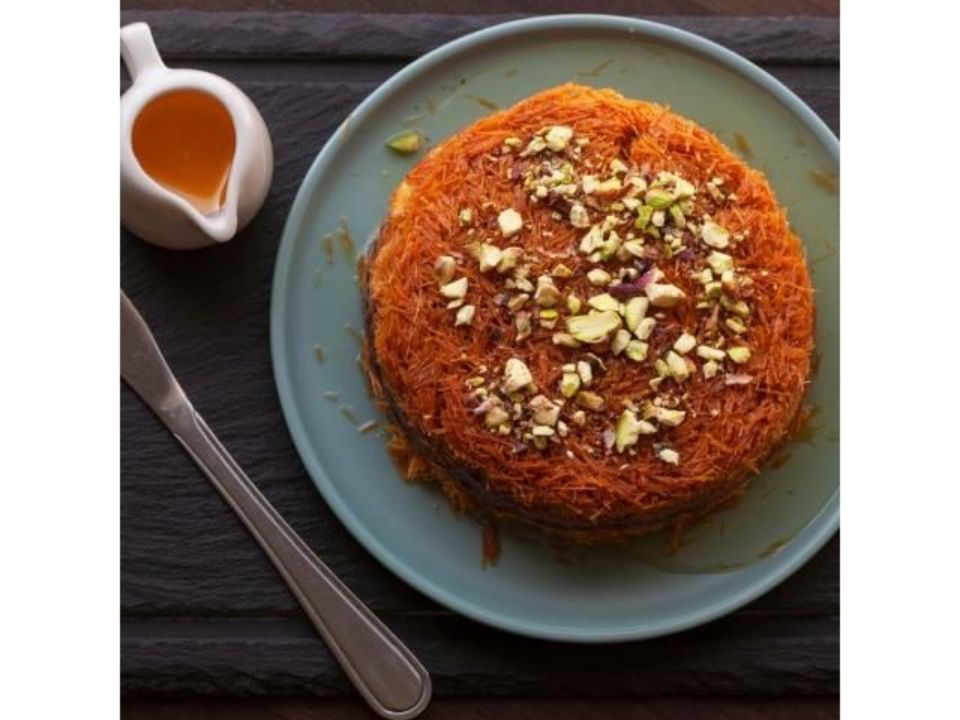 كنافة مكسرات